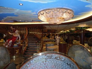 Carnival Spirit dining hall entrance