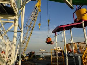 Ship loading equipment