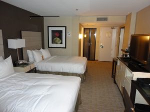 Los Angeles Hilton Hotel Room
