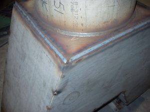 MIG 2F (Horizontal ) Stainless Steel Pipe to Plate Weld