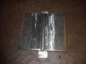 Properly Cleaned MIG Welding Joint