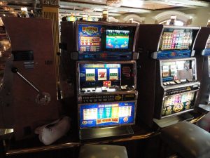 Cruise ship slot machines