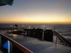 Carnival Spirit pacific sunset