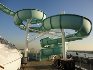 Carnival Spirit water slide