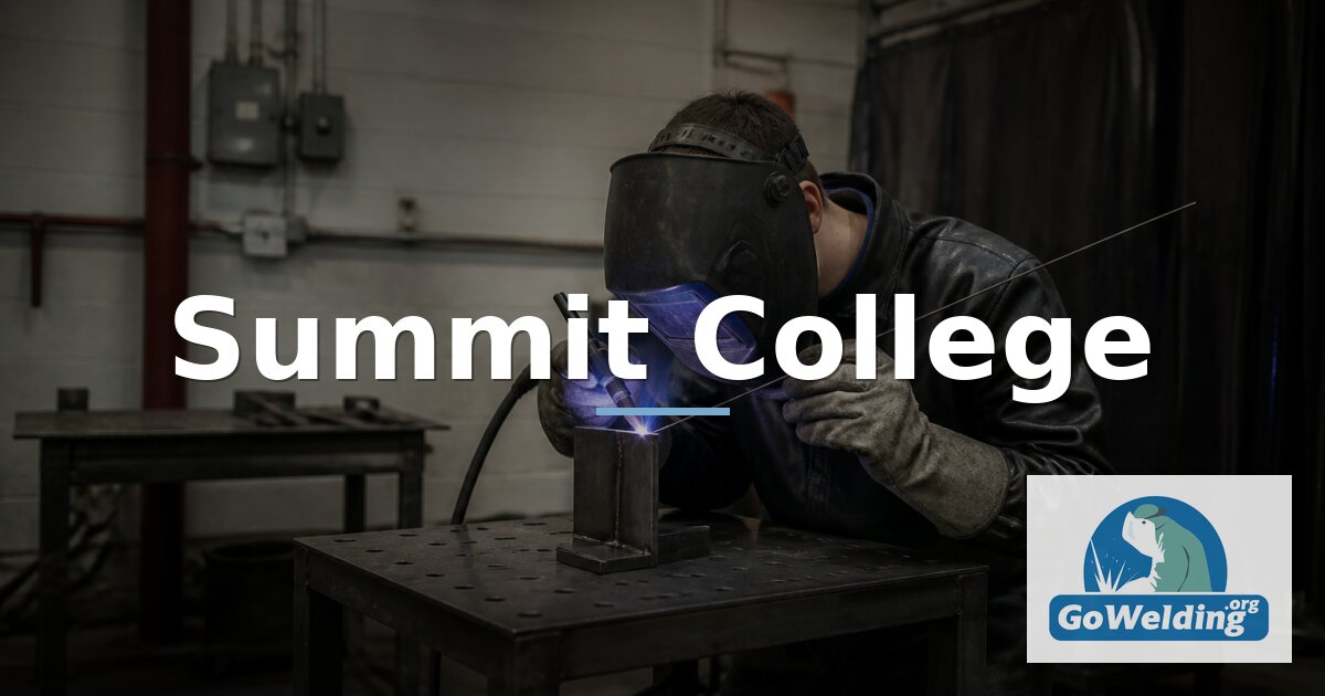 Summit College Welding Programs & Specializations